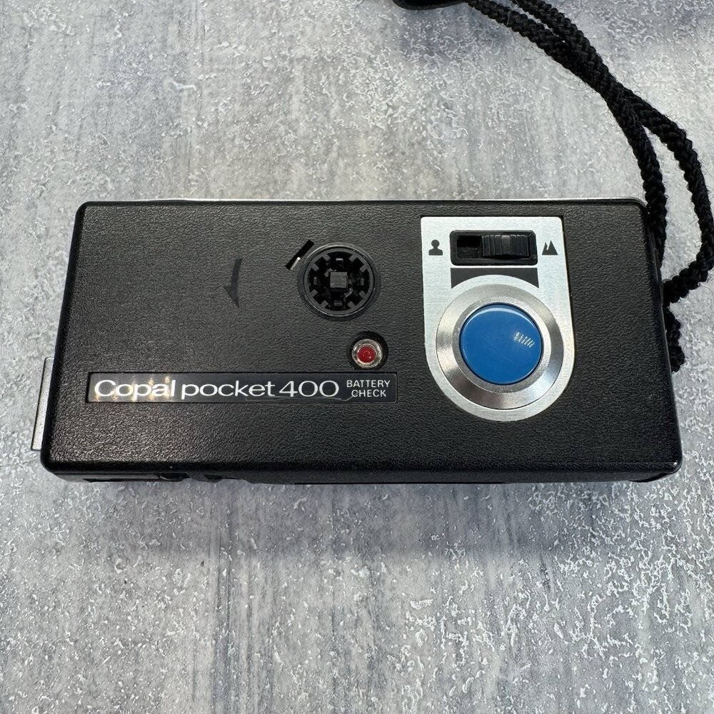 Vintage Rare - Copal Pocket 400 110 Film Point & Shoot Camera w/ Case Untested - Picture 4 of 9
